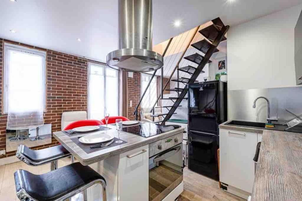 Duplex 45M2 -Zac L'Oreal - Palais De Justice Paris クリシー エクステリア 写真
